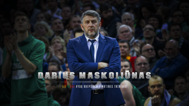 Darius Maskoliūnas išrinktas Lietuvos vyrų krepšinio rinktinės treneriu