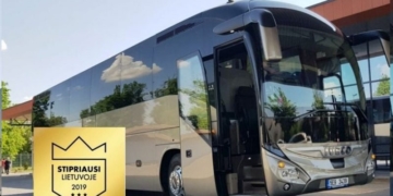 UAB „Marijampolės autobusų parkas“ suteiktas „Creditinfo“ sertifikatas „Stipriausi Lietuvoje 2019“