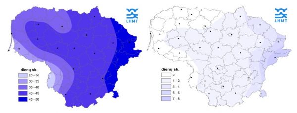 Šilčiausia žiema Lietuvoje