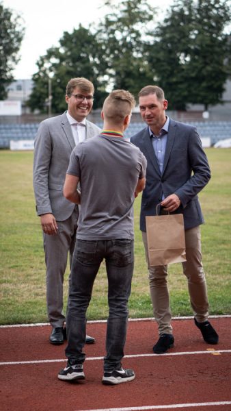 Marijampolės sporto centre pagerbti įstaigos auklėtiniai