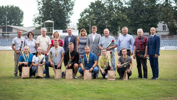 Marijampolės sporto centre pagerbti įstaigos auklėtiniai