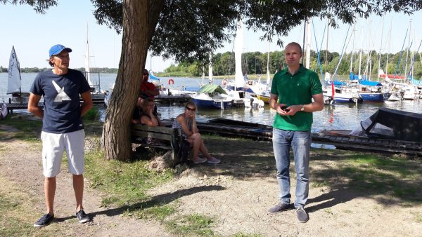 Vilkaviškio rajono savivaldybės buriavimo regata mero taurei laimėti