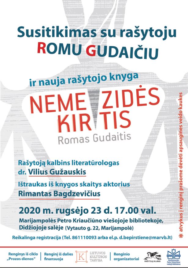 Romo Gudaičio knygos pristatymas Marijampolėje
