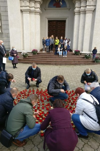 Žvakutės donorams pagerbti Vilkaviškis