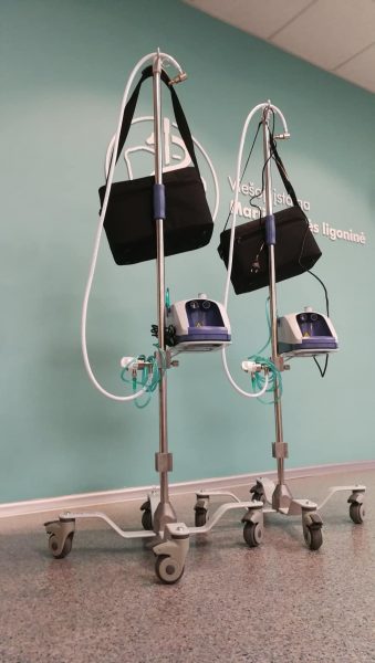 Dirbtinės plaučių ventiliacijos aparatas