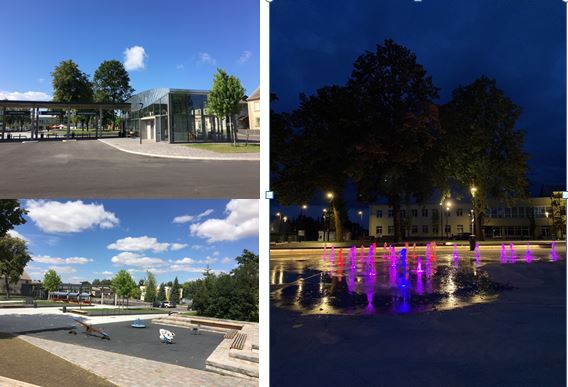 Kalvarijos centro sutvarkymas