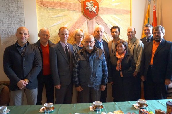 Gardine Susivienijimo TĖVYNĖ būstinėje 2015 bendra nuotr