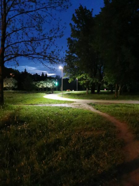 Apšvietimas Marijampolė pašešupio parkas
