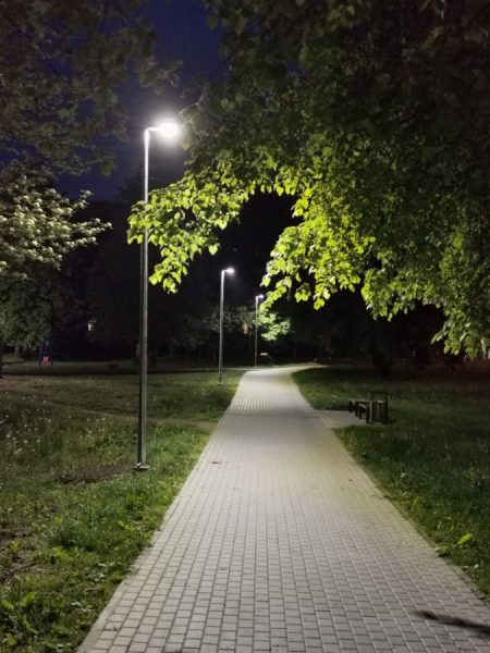 Apšvietimas Marijampolė pašešupio parkas