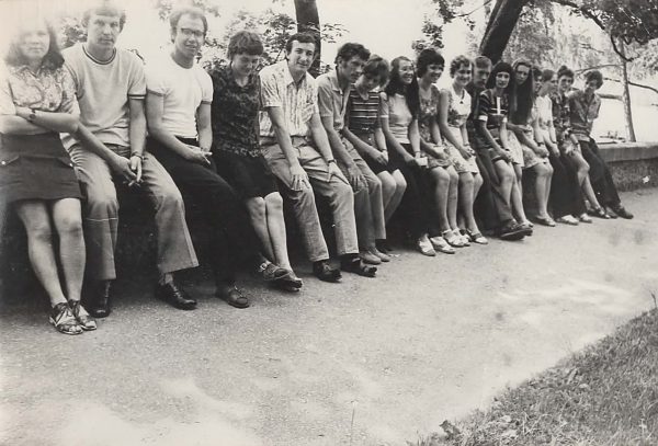 SKB jaunimo ekskursija Birštone 1975 m