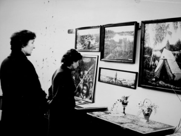 Dailininko Adolfo Bernoto tapybos darbų paroda 1984 m. SKB patalpose