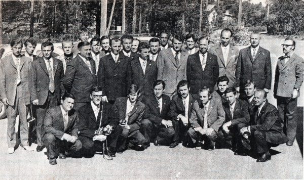 Kapsukiečių delegacija 1973 m. Suomijoje Kokolos mieste