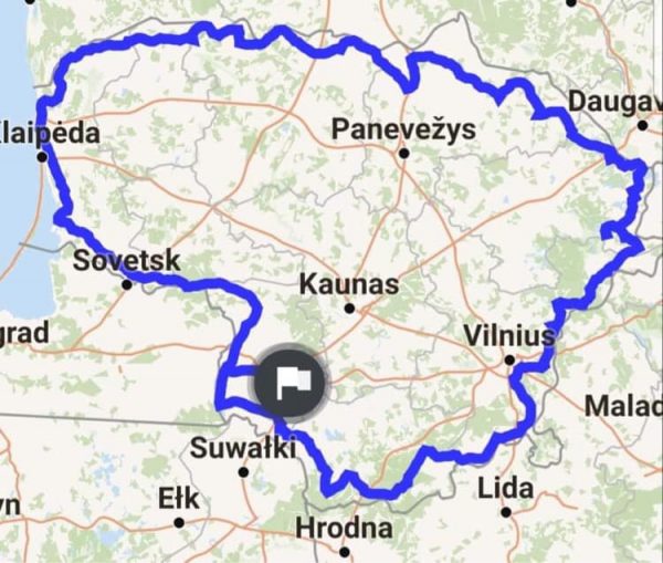 Marijampolės baikerių klubas siena