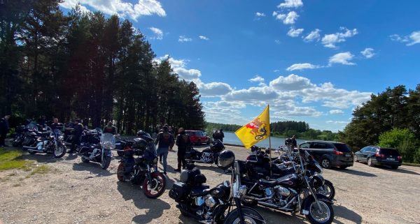 Marijampolės baikerių klubas siena