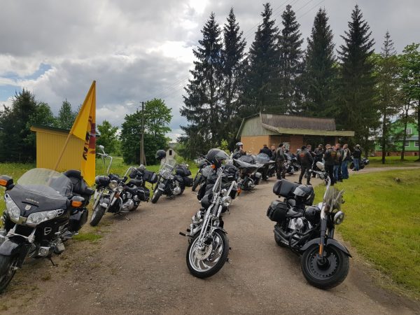 Marijampolės baikerių klubas siena