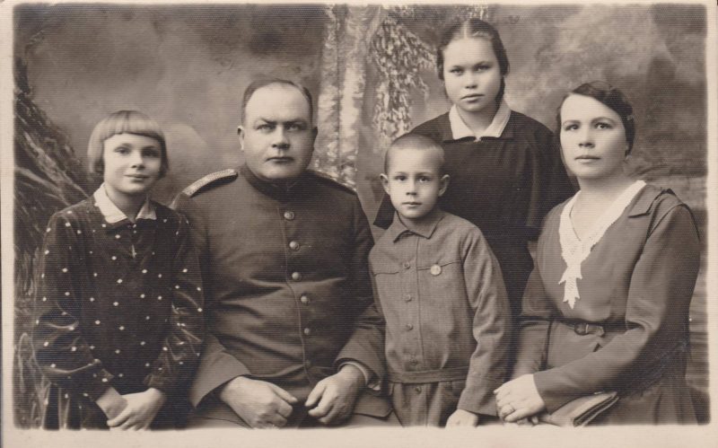 Lietuvių šeima 1932 m.