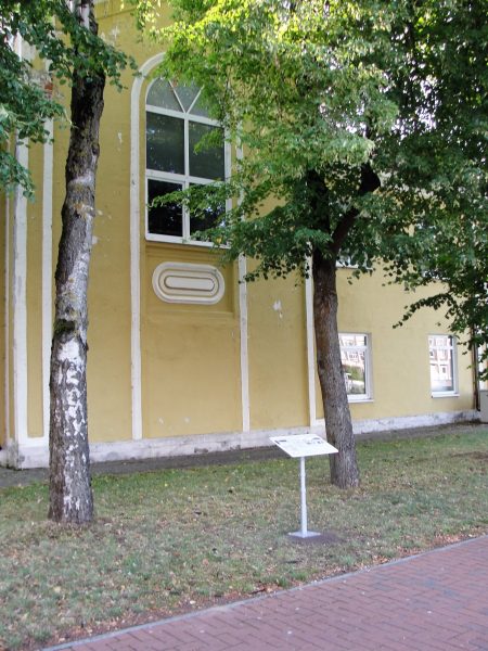 Informacinis istorinis stendas Marijampolėje
