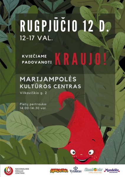 Kraujo donorystė Marijampolėje