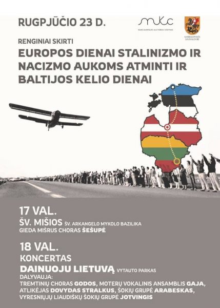 Renginys Baltijos keliui atminti