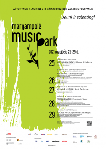 ,,Marijampolė Music Park" 2021 plakatas