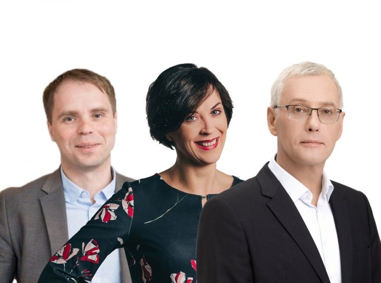 Raimundas Lopata, Kęstutis Šetkus ir Nijolė Putrienė