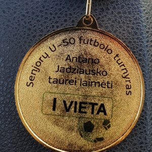 Turnyruose Užventyje ir Plungėje iškovoti nugalėtojų medaliai