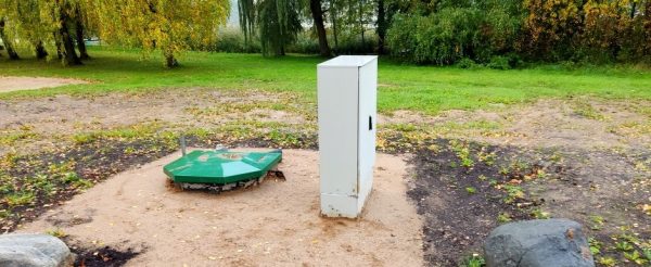Nuotekų sistemų tvarkymo darbai buvo vykdomi Gudelių seniūnijoje