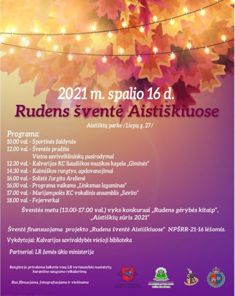 Rudens šventė Aistiškiuose