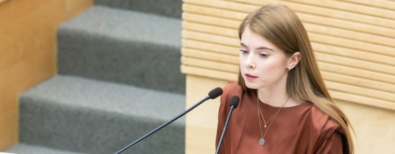 LR Seimo narė Ieva Kačinskaitė - Urbonienė