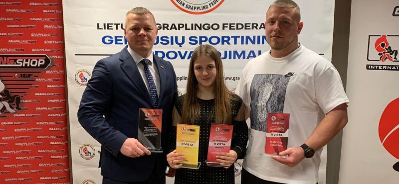 Vyko Lietuvos graplingo federacijos 2021 metų geriausių sportininkų apdovanojimai