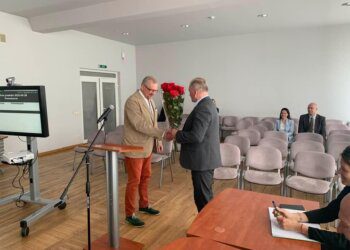 Sveikinamas Gintaras Bujauskas. po patvirtinimo Kalvarijos sav. administracijos direktoriumi @ Vytautas Šunskis FB foto