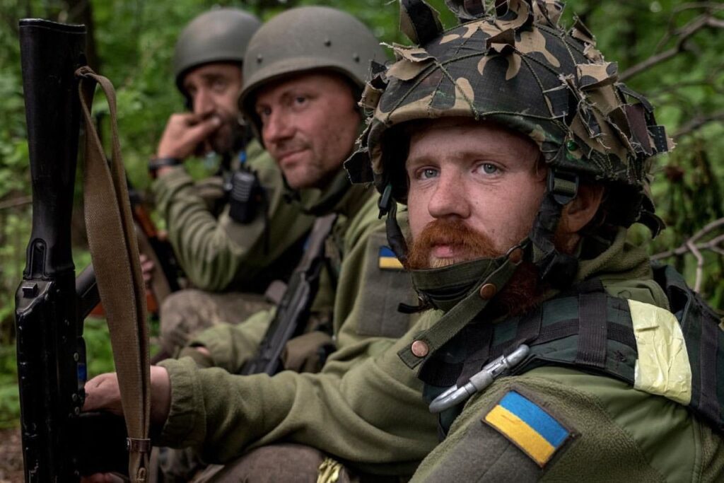 Karas Ukrainoje | foto iš Volodymyro Zelenskio FB profilio