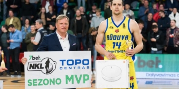 Sezono MVP Šarūnas Beniušis