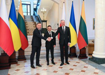 Duda, Zelenskis ir Nausėda