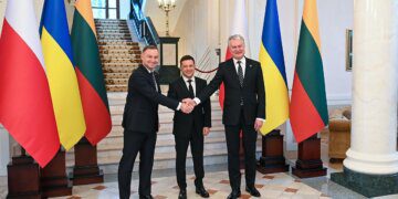 Duda, Zelenskis ir Nausėda