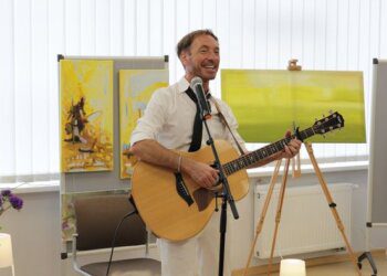 Vygando Kazlausko koncertas Draugystės bibliotekoje