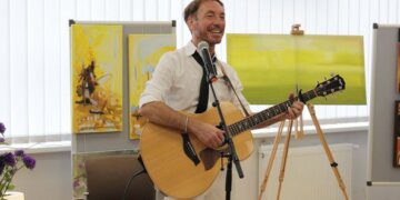 Vygando Kazlausko koncertas Draugystės bibliotekoje