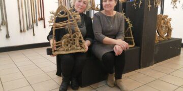 Danutės Saukaitienės ir Laimutės Kraukšlienės kūrybos paroda „Pinavojimai“