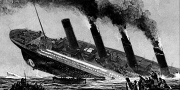 Katastrofos vieta 1912 m.