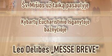 Mišios už taiką Kybartuose ir koncertas