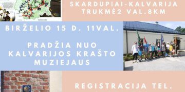 Pažintinis žygis Kalvarijos savivaldybėje