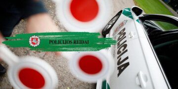 Policija skelbia apie reidus