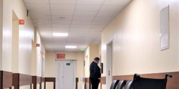 Poliklinikoje-ligoninėje - naujas apšvietimas