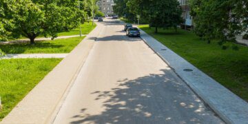 Sutvarkytas šaligatvis Kokolos gatvėje