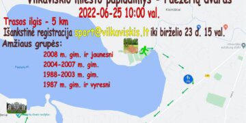 Šventinis bėgimas Vilkaviškyje