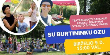 Teatralizuoti skaitymai su burtininku Ozu