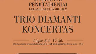 Trio DIAmanti koncertas
