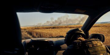 Karas - Suvalkų ar Ukrainos lygumos | foto iš Volodymyro Zelenskio FB profilio