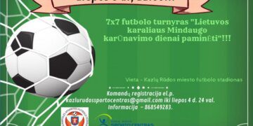 7x7 futbolo turnyras