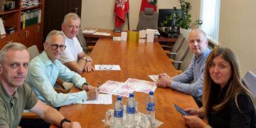 Aplinkos ministras Simonas Gentvilas viešėjo Šakiuose